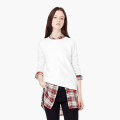 Collette, alligator clutch gray